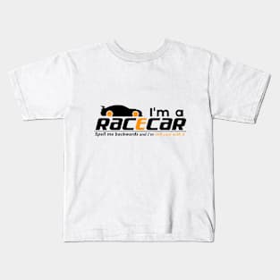 I'm a racecar Kids T-Shirt